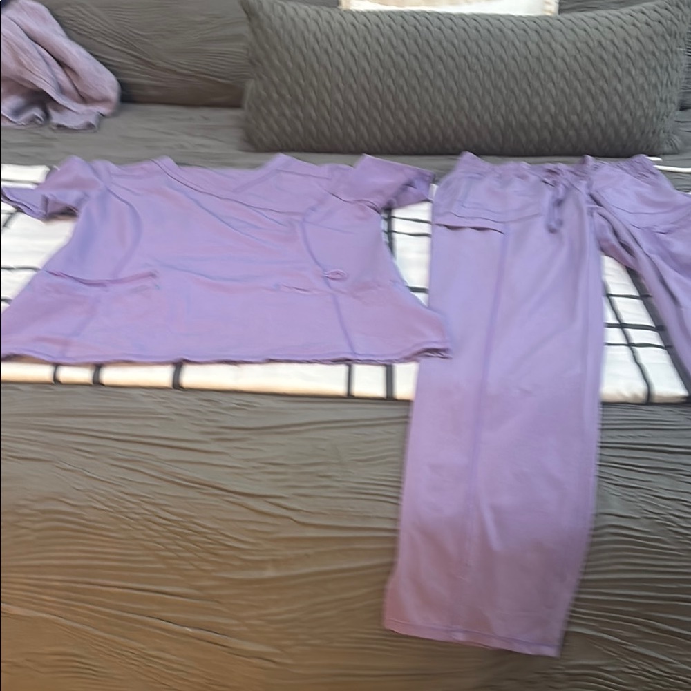 Scrubstar Lavender Scrub Top